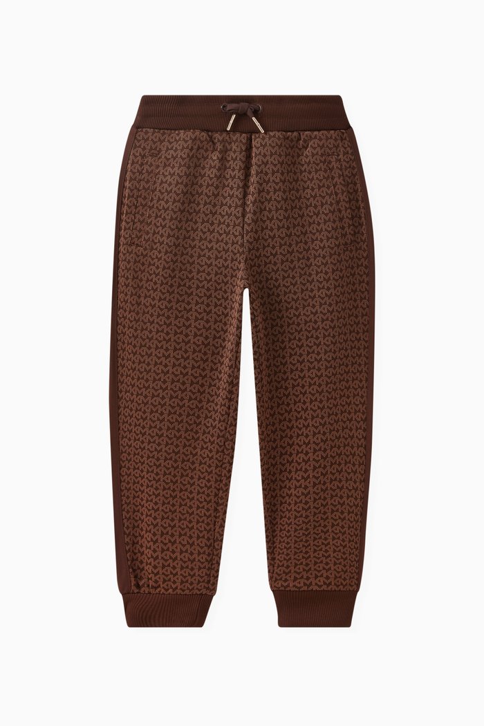 

Logo Sweatpants in Cotton, Brown