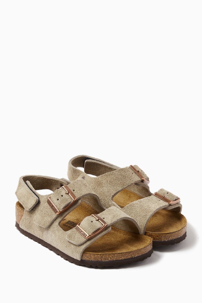 

Milano HL Sandals in Suede, Neutral