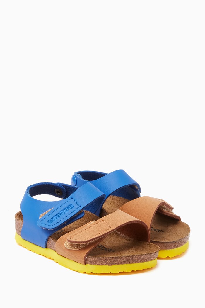 Milano HL Sandals in Birko-Flor® & Nubuck, Blue