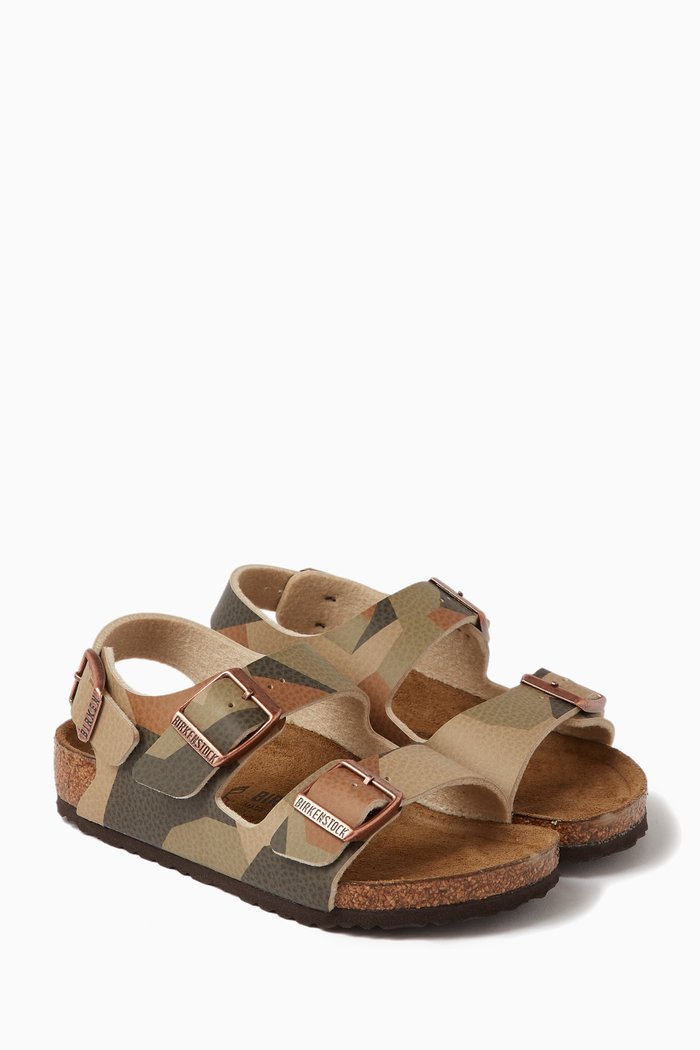 

Milano Sandals in Birko-Flor®, Brown
