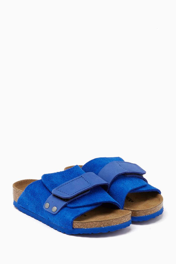 

Kyoto Sandals in Suede & Nubuck, Blue