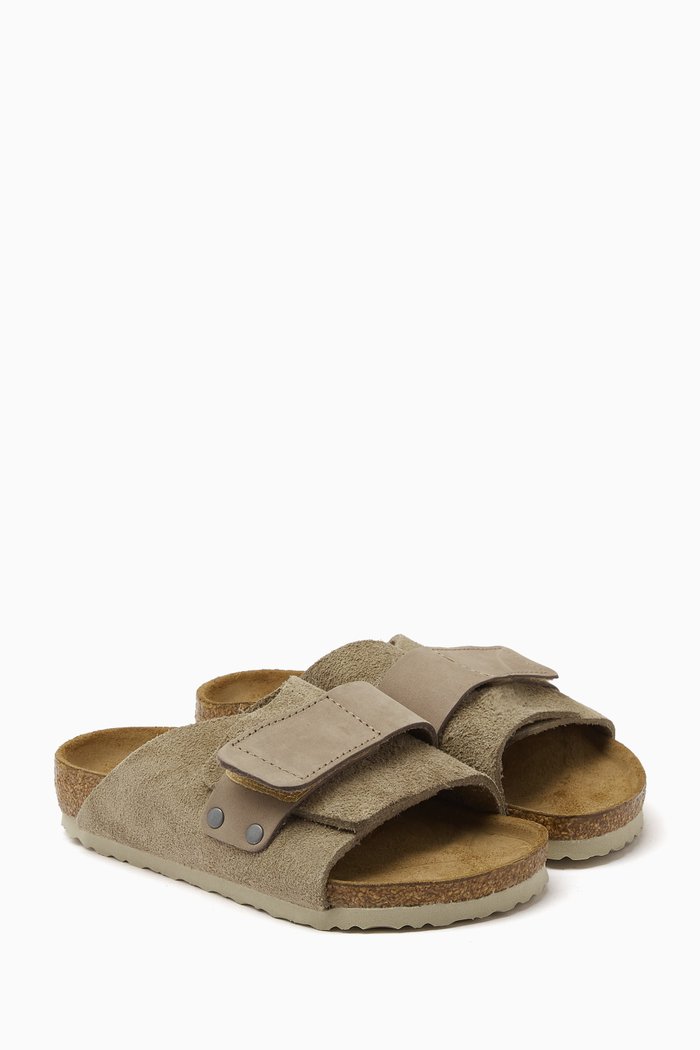 

Kyoto Sandals in Suede & Nubuck, Neutral