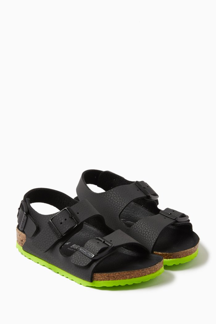 

Milano Sandals in Birko-Flor®, Black