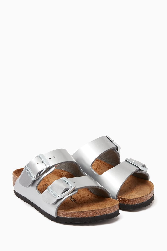 

Arizona Sandals in Birko-Flor®, Silver