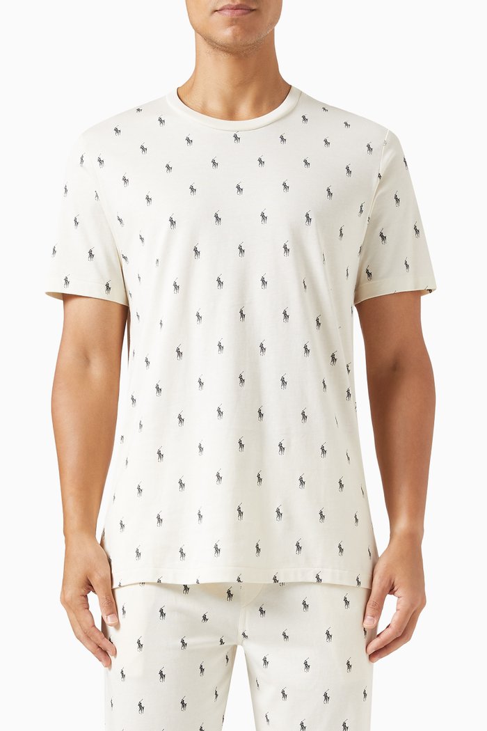 

Sleep Top in Cotton Jersey, Neutral