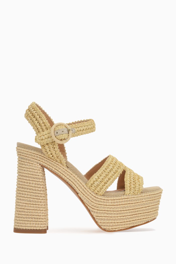 

Adriana 130 Espadrilles Sandals in Jute, Neutral