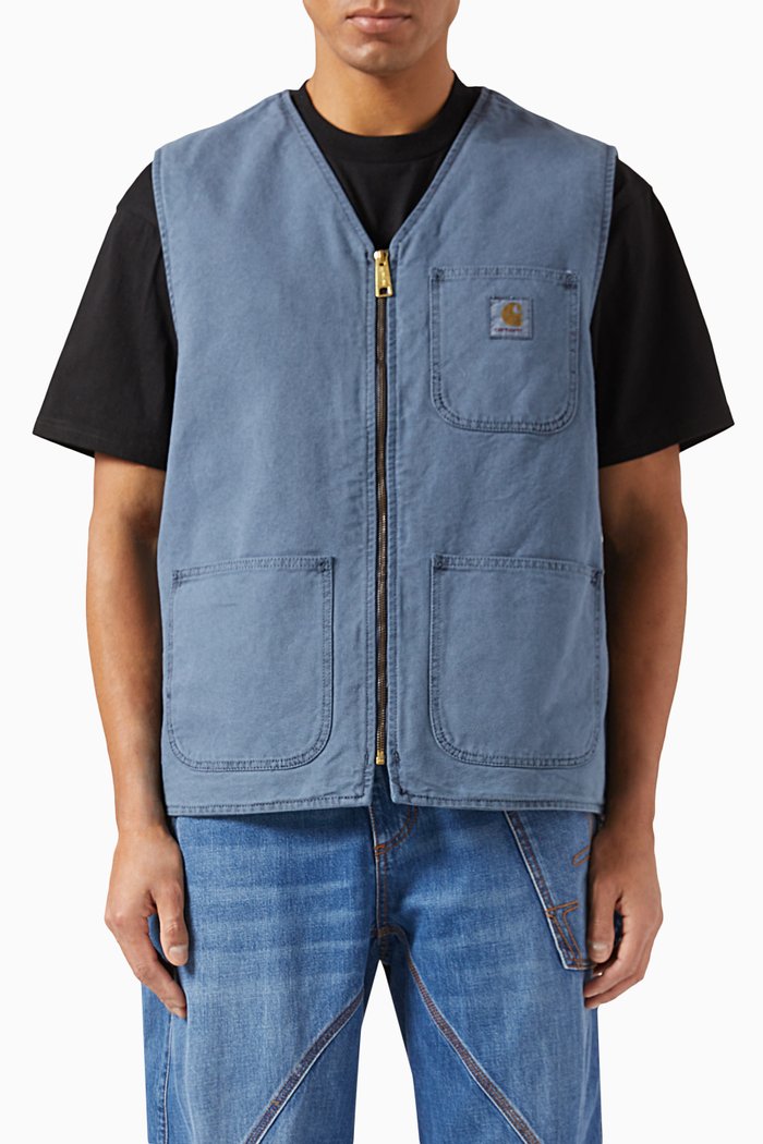 

Arbor Vest in Dearborn Canvas, Blue