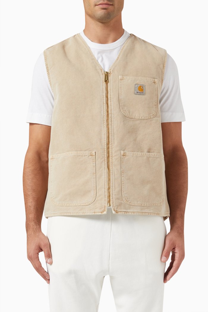 

Arbor Vest in Dearborn Canvas, Brown