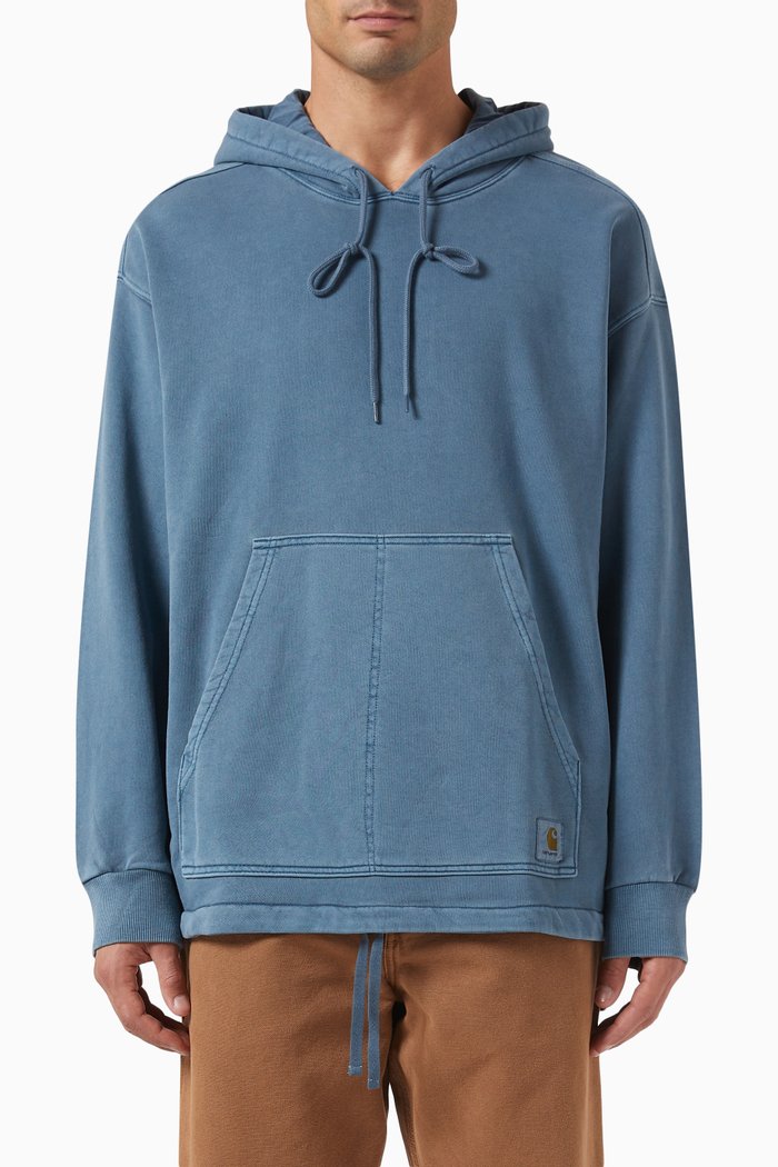 

Arling Hoodie in Cotton, Blue