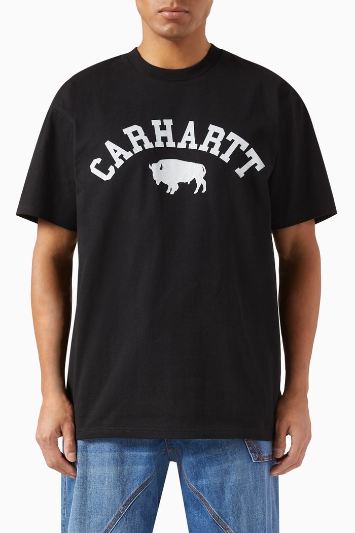 

Locker T-shirt in Cotton Jersey, Black