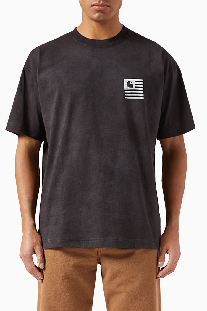 

Chromo T-shirt in Cotton Jersey, Black