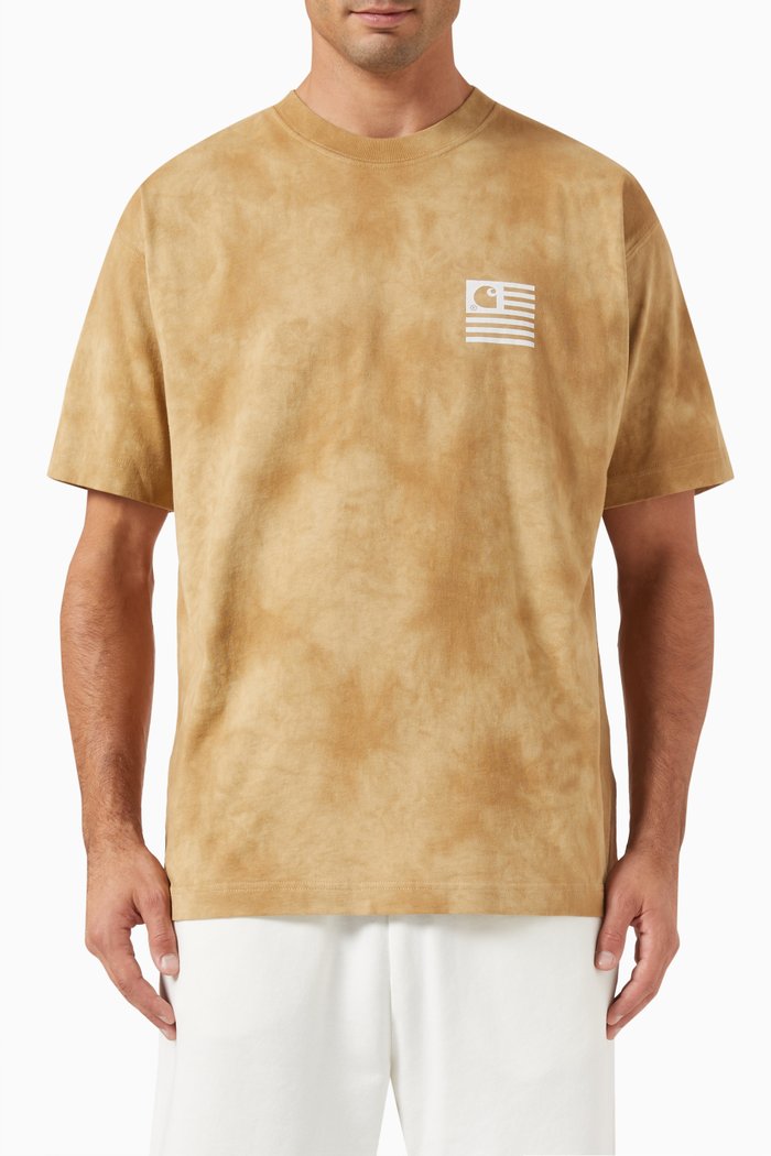 

Chromo T-shirt in Cotton Jersey, Brown