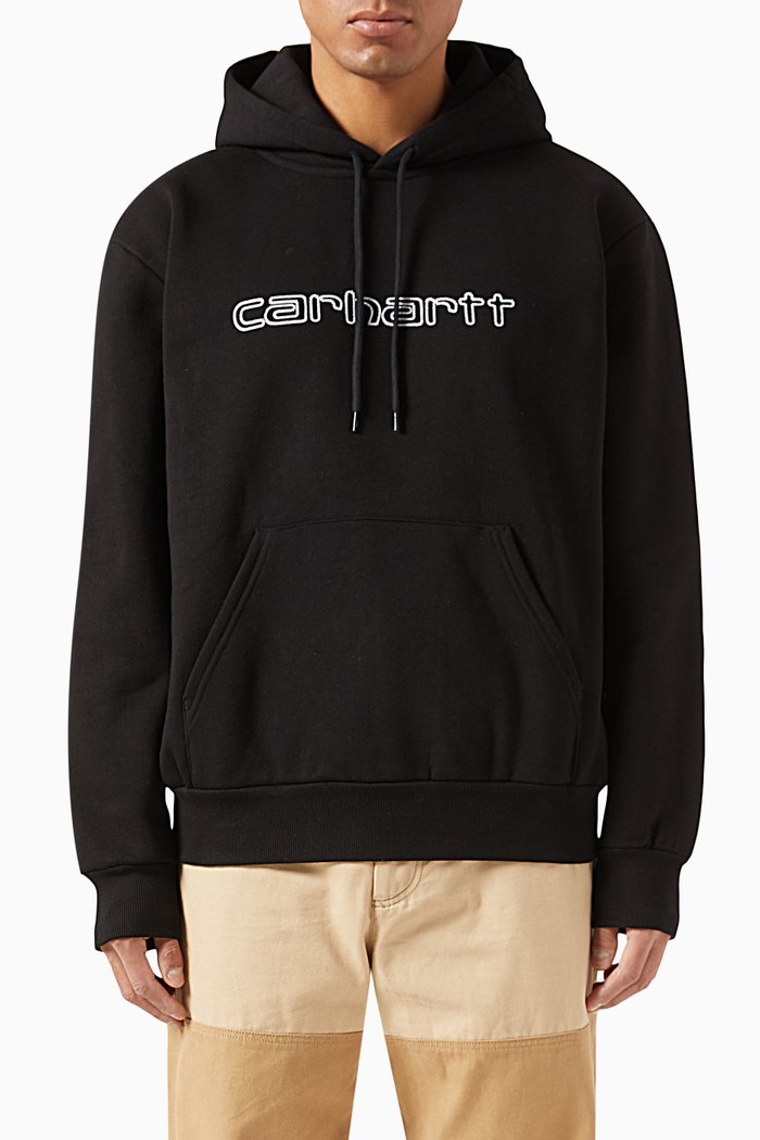 

Elzy Hoodie in Polycotton Jersey, Black