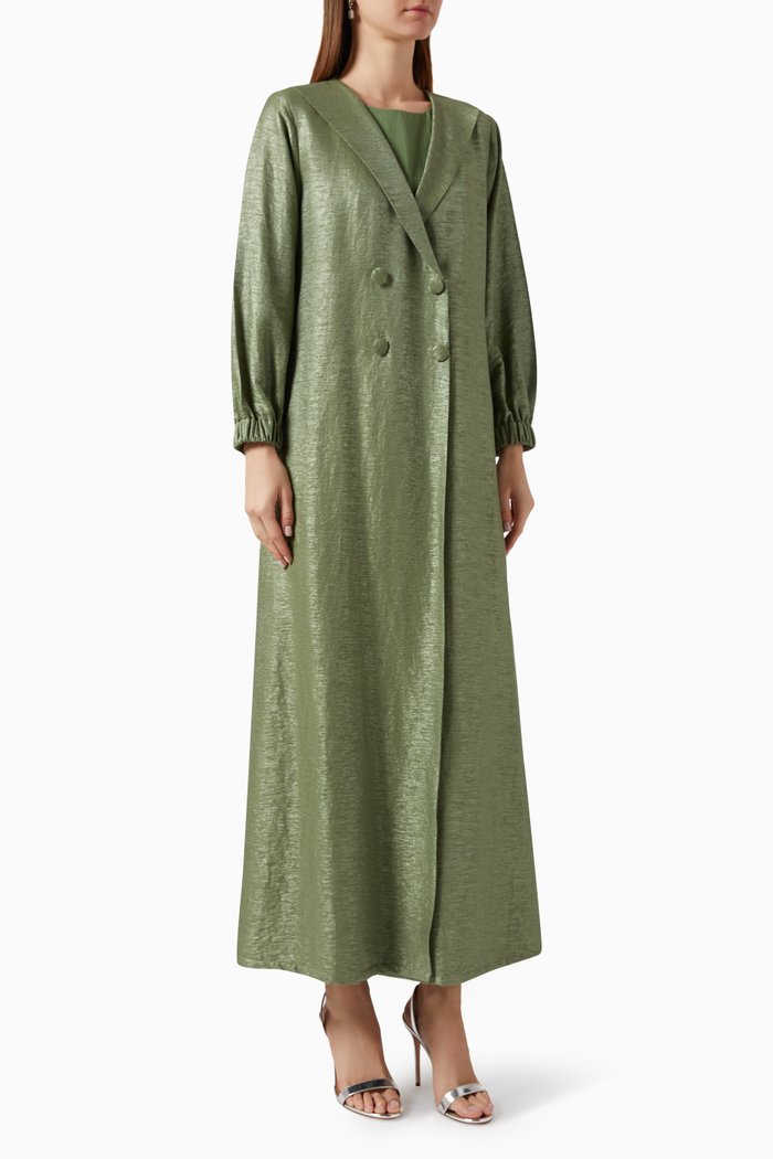 

Spring Abaya Set, Green