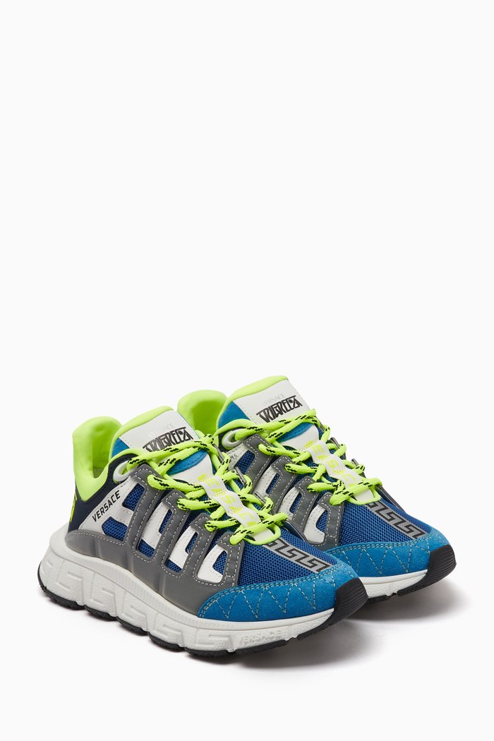 

Trigreca Lace-up Sneakers in Nylon-blend, Multicolour