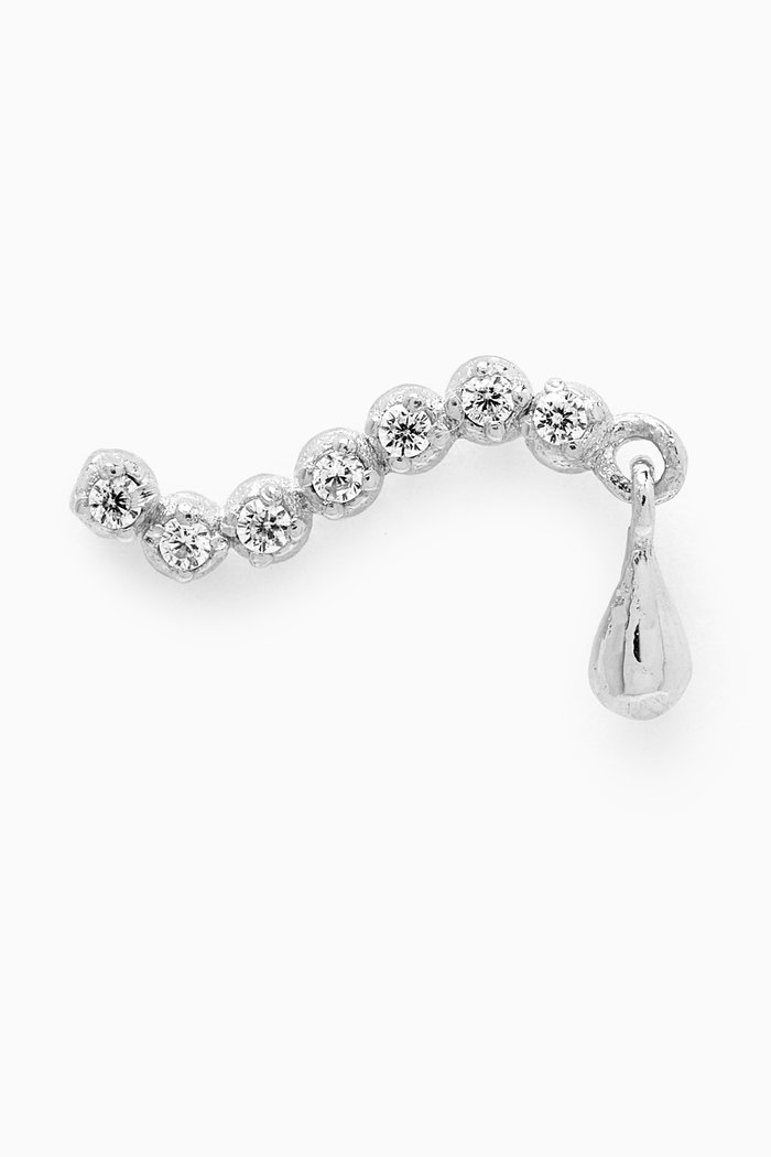 

Swim Single Earring in Sterling Silver