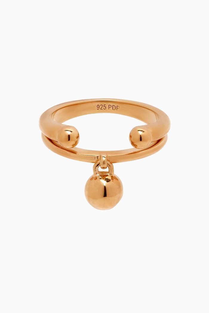 

Berlin Ring in 18kt Gold-plated Sterling Silver