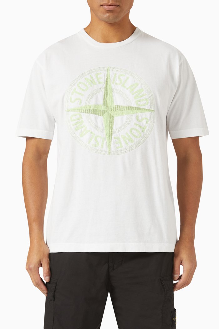 

T-shirt in Cotton Jersey, White