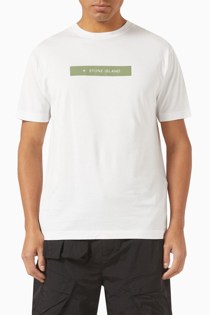 

T-shirt in Cotton Jersey, White