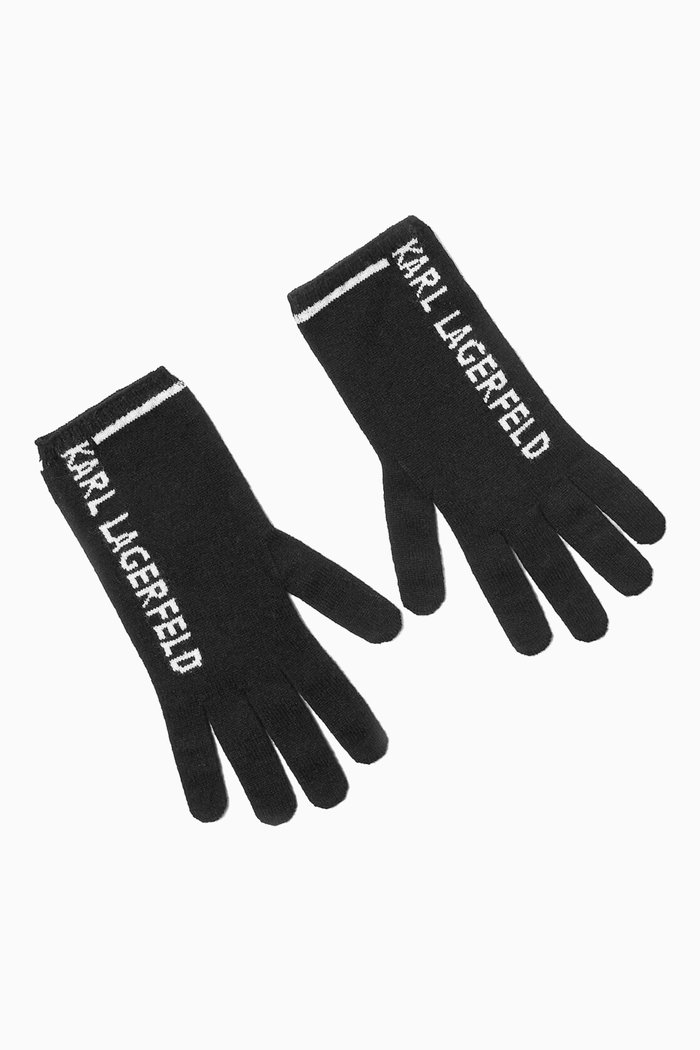 

KEssential Gloves in Knit, Black