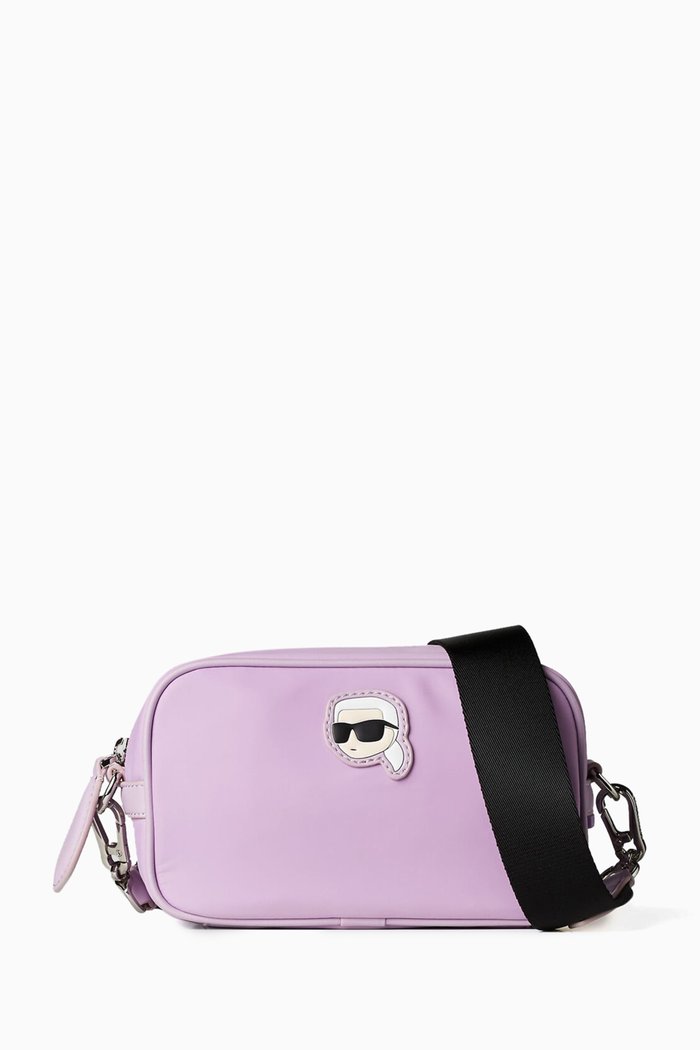 

K/Ikonik Camera Bag in Nylon, Purple