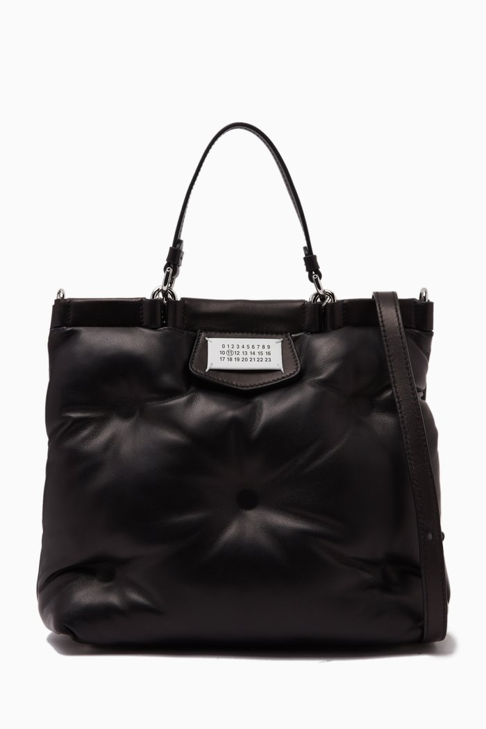 

Glam Slam Small Handbag in Quilted Nappa, Black
