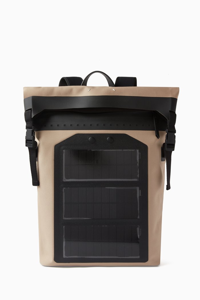 

Mackintosh Backpack in Cotton-blend, Black