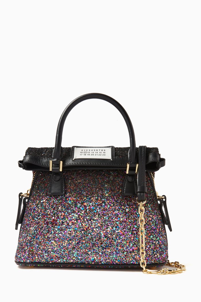 

Micro 5AC Classique Bag in Glitter, Green