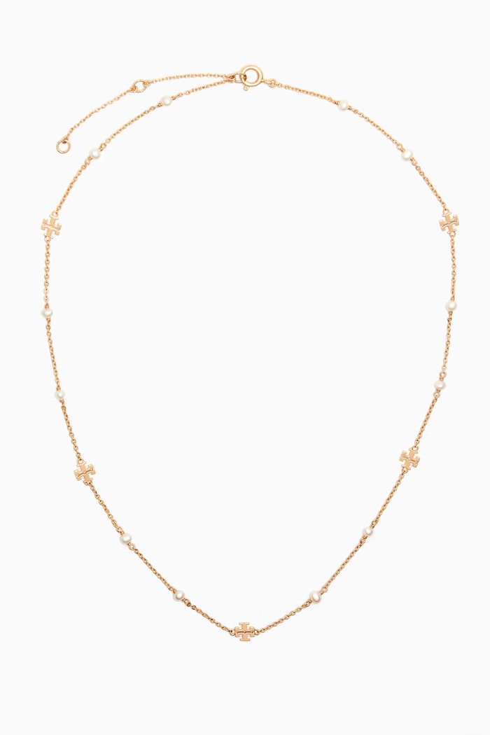 

Kira Pearl Delicate Necklace, White