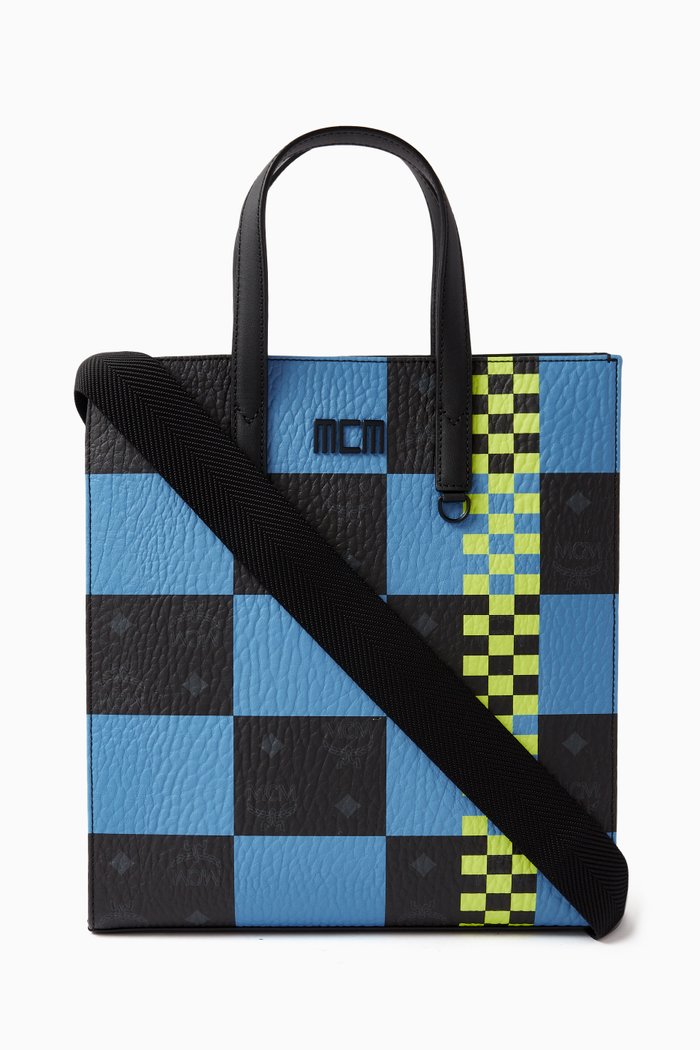 

Small Tech Tote in Visetos, Multicolour