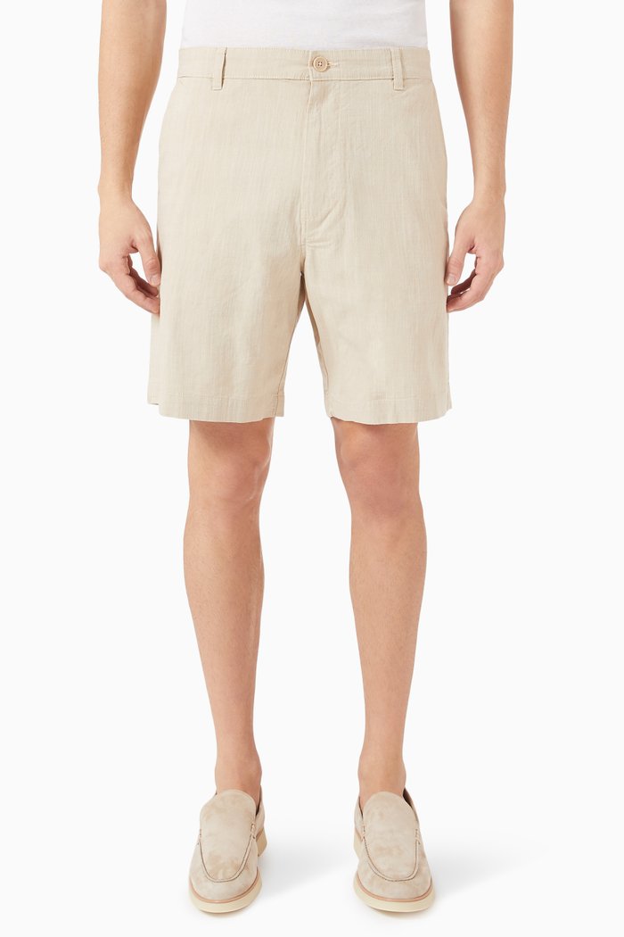 

Tilak Shorts in Organic Cotton Blend, Neutral