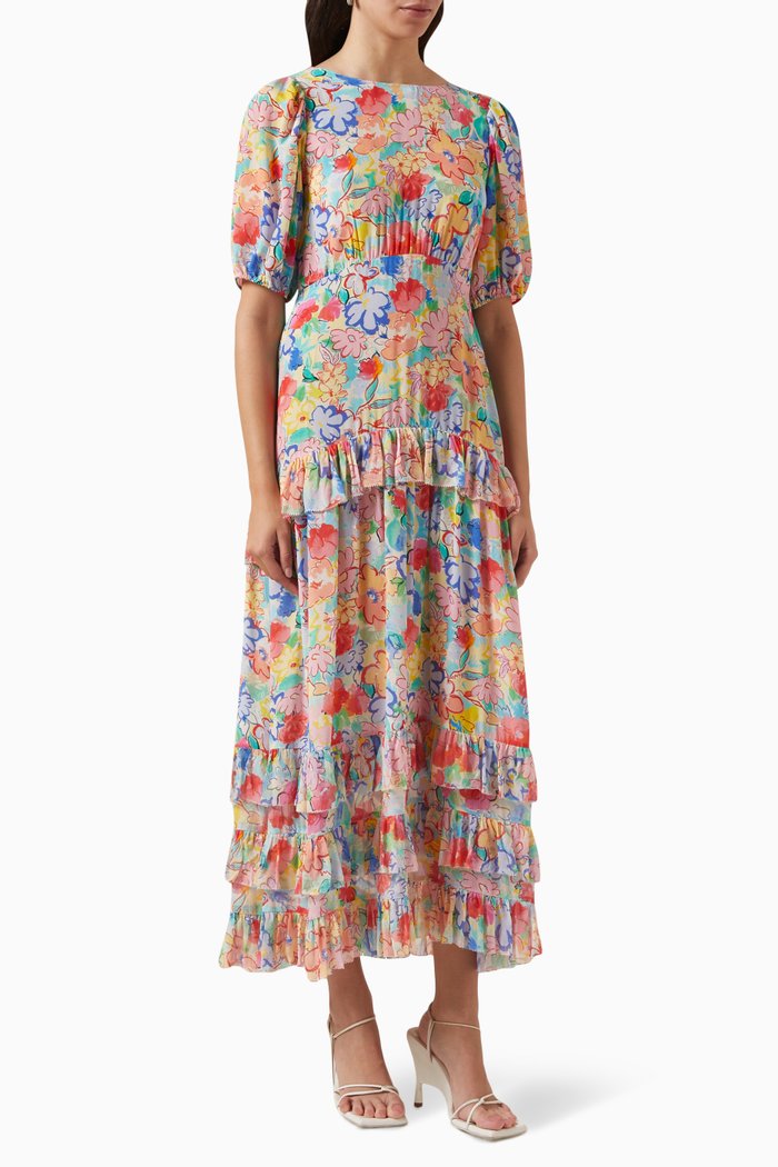 

Shireen Midi Dress, Pink