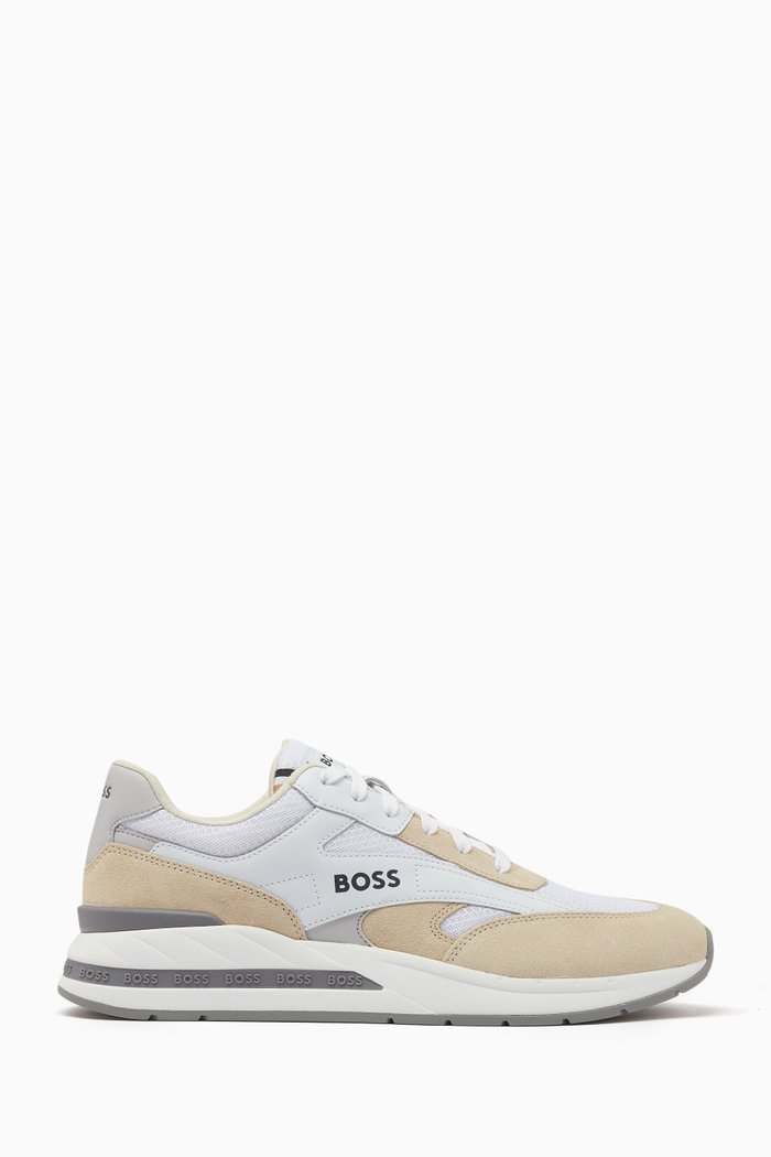 

Kurt Runn Sneakers in Mesh and Synthetic, White