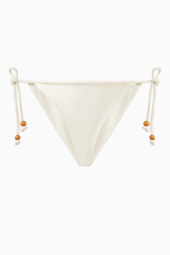 

Lani Bikini Briefs, White