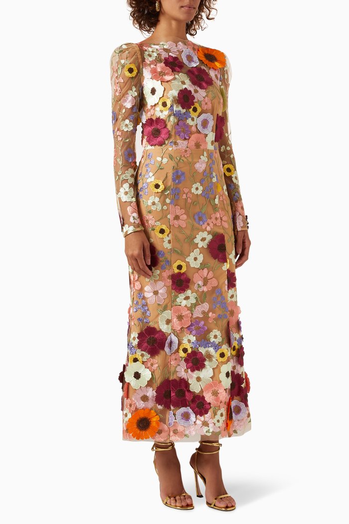 

Shannon Dress in Tulle, Multicolour