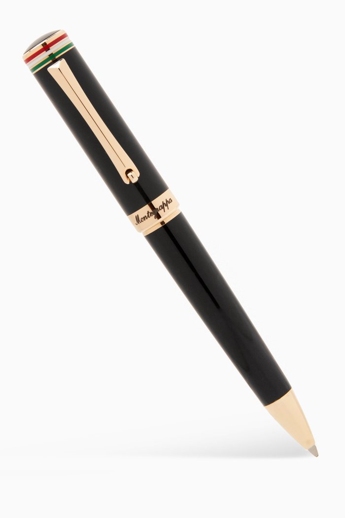 

Italia Ballpoint Pen in Resin, Black