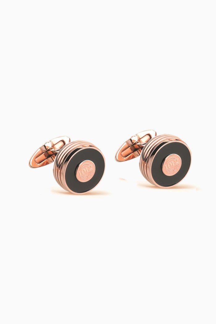 

Piacere Cufflinks in 18kt Rose Gold-plated Metal