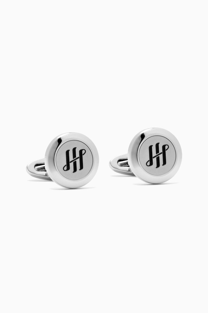 

Classico Ambigram Cufflinks in Stainless Steel, Silver
