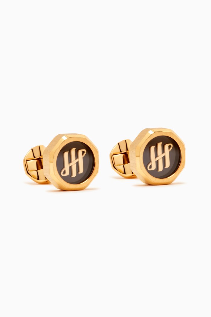 

Otto Cufflinks in IP Yellow Gold