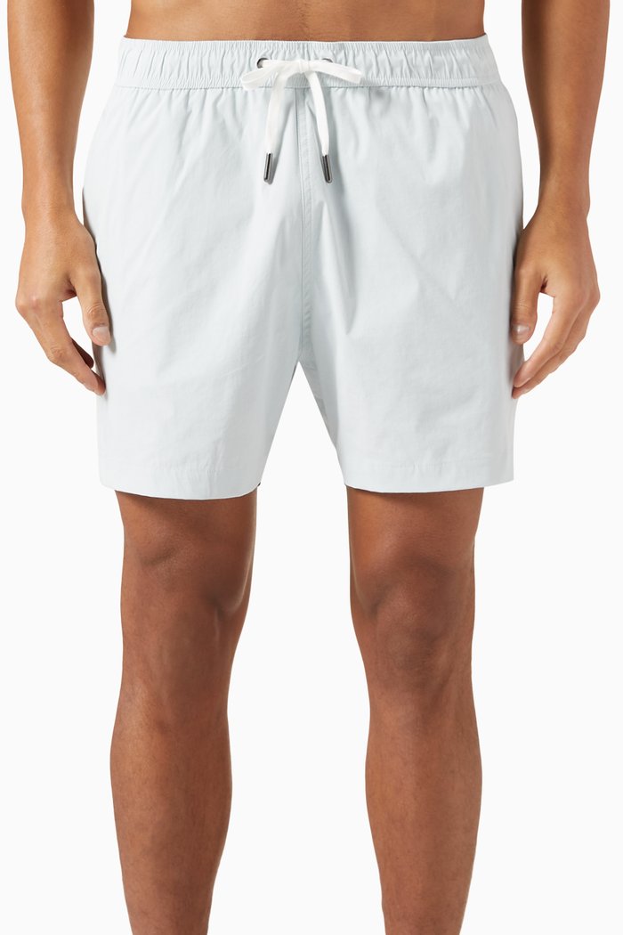 

Charles 5 Swim Shorts in Nylon, Blue