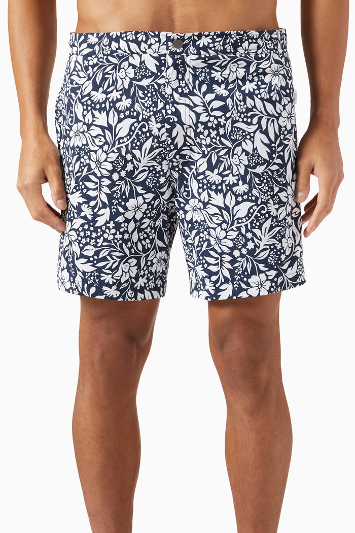 

Calder 6E Swim Shorts in Nylon, Blue