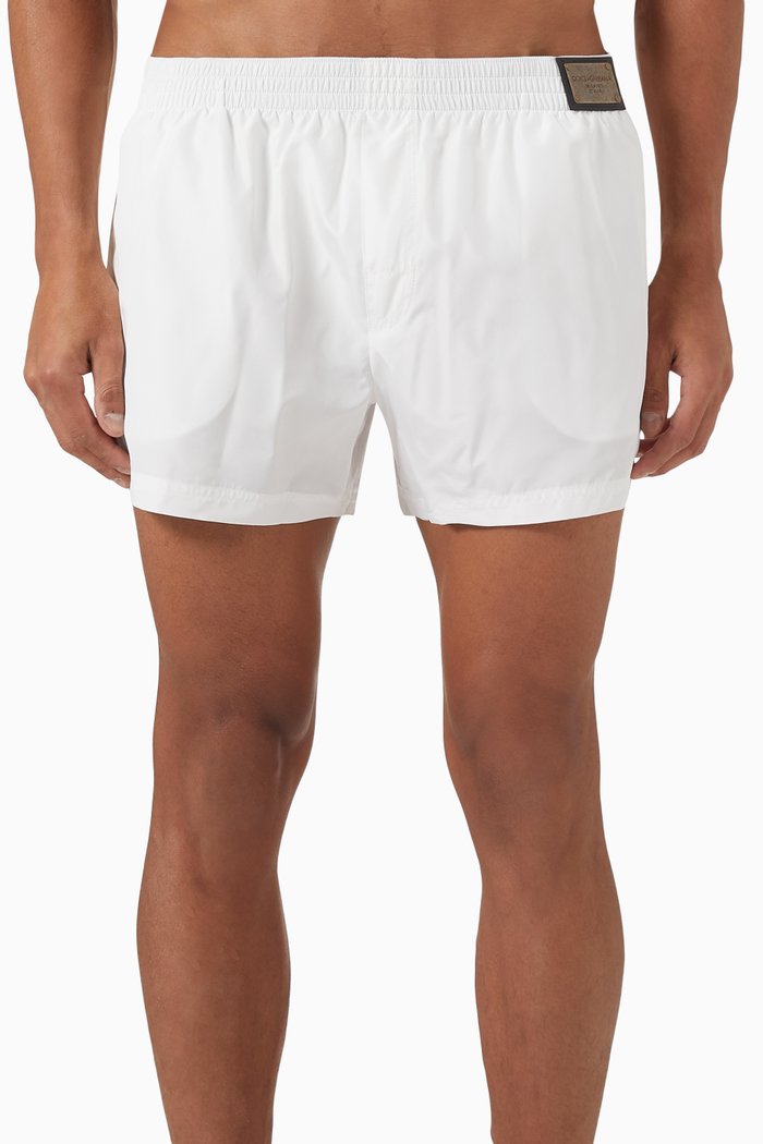 

Swim Shorts in Nylon, White