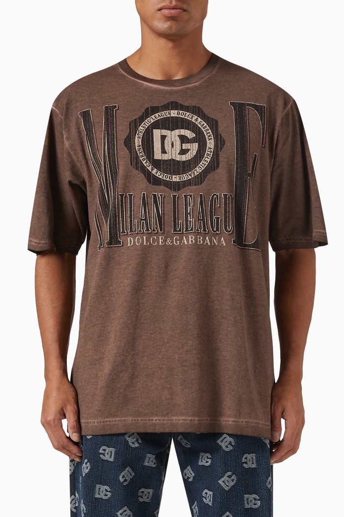 

Logo T-shirt in Cotton Jersey, Multicolour