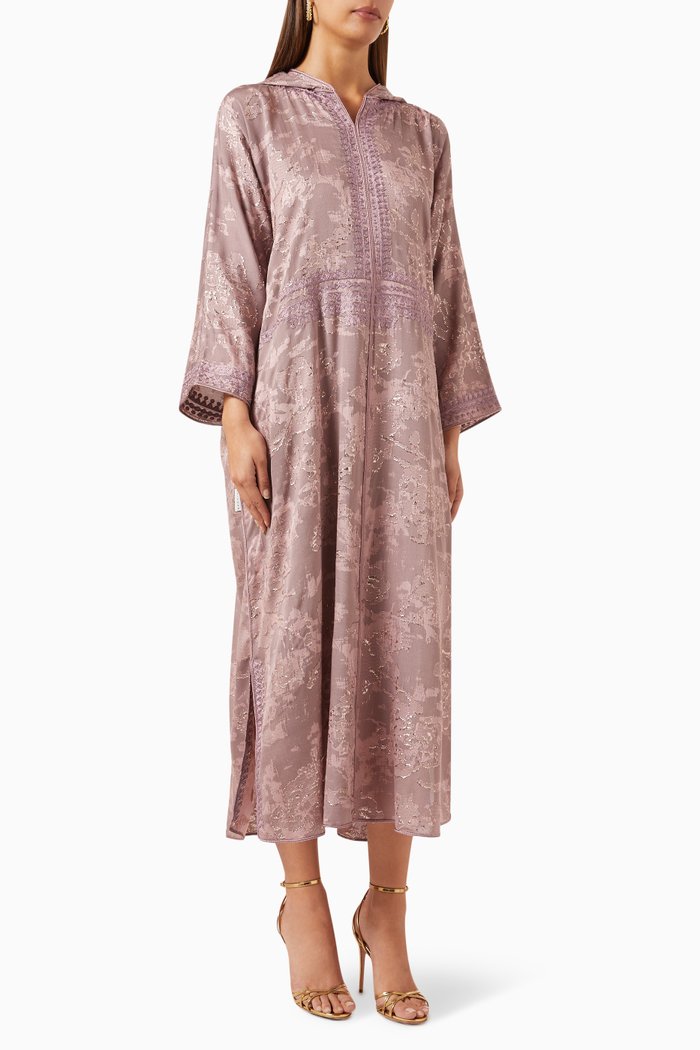 

Embroidered Kaftan, Pink