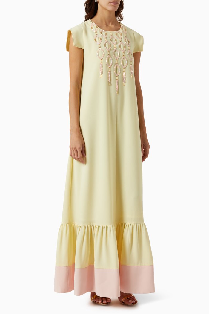 

Sunrays Maxi Dress, Yellow