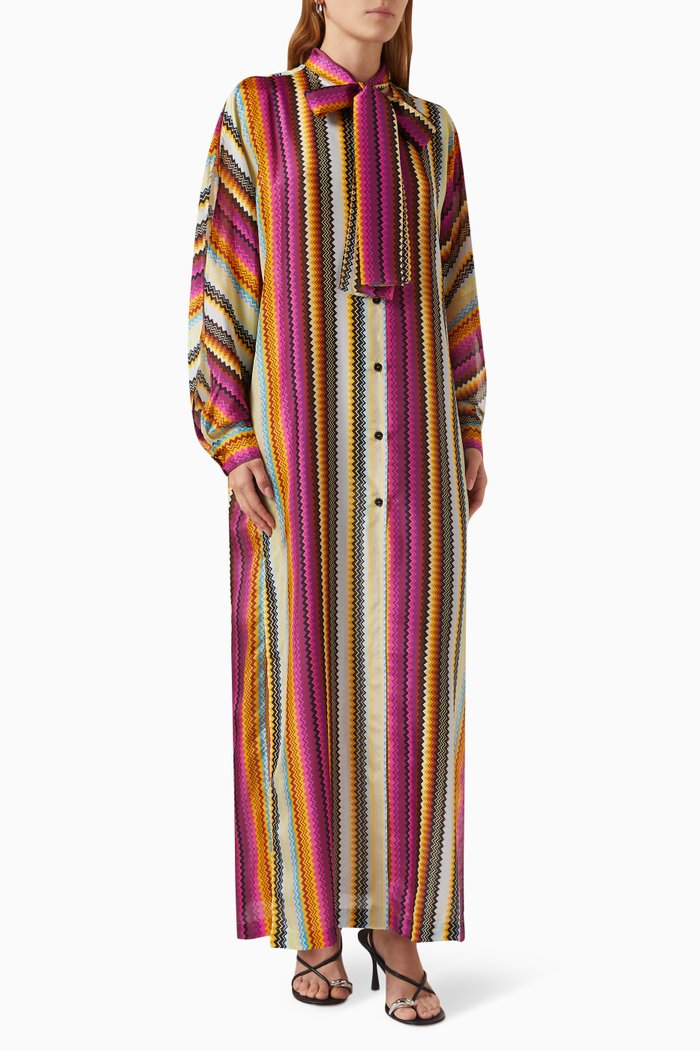 Pussybow Collar Cover Up, Multicolour