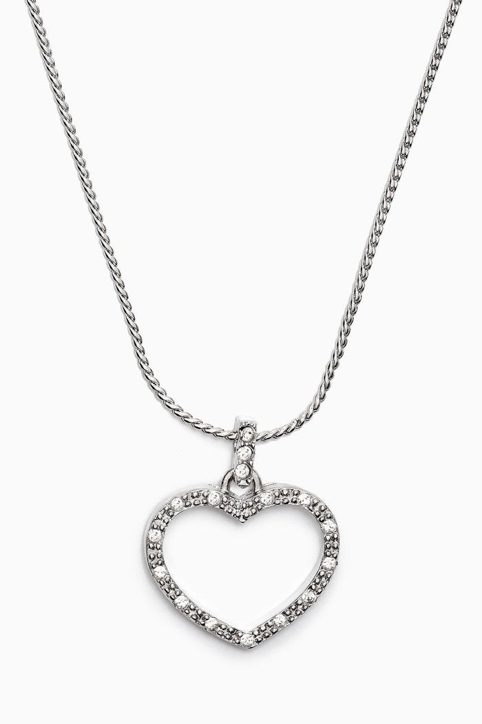 

1980s Vintage Nina Ricci Necklace, Silver