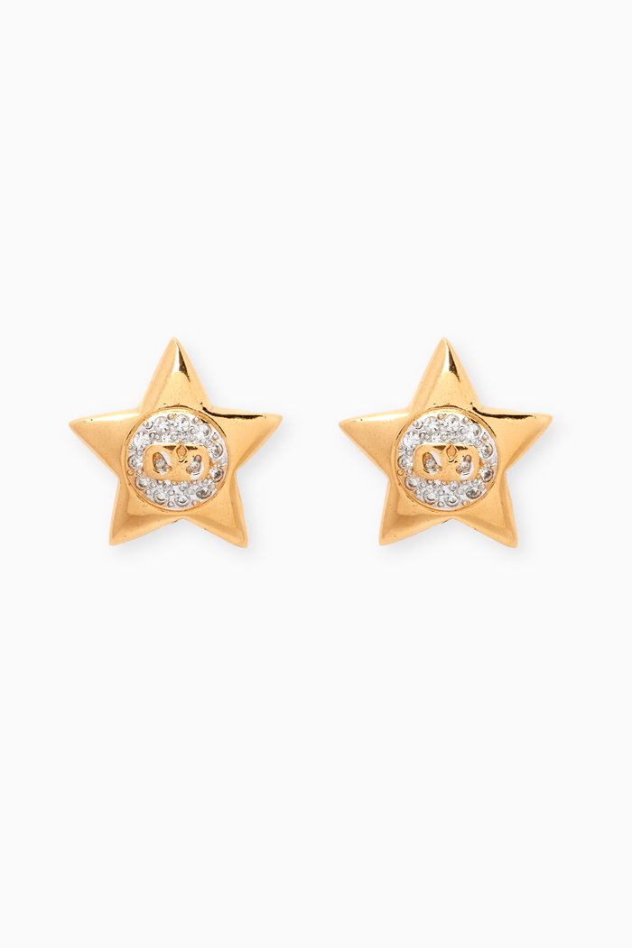 

1980s Valentino Clip-On Earrings, Gold
