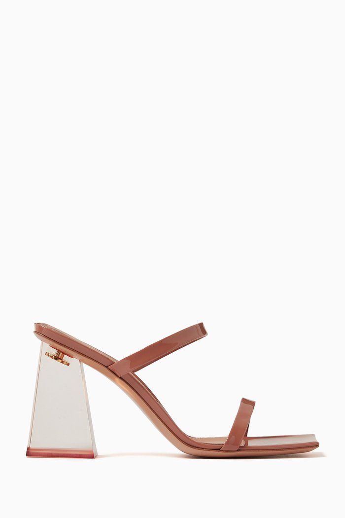 

Vernice Slip-on 85 Mules in Leather, Neutral