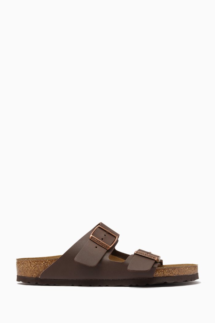 

Arizona Narrow Sandals in Birko-Flor®, Brown